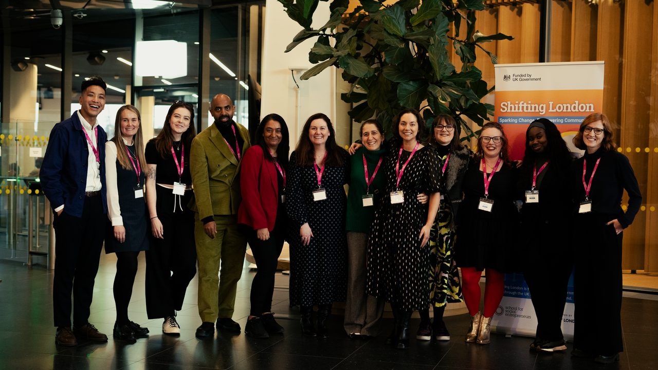 Group portrait — Shifting London Celebration
